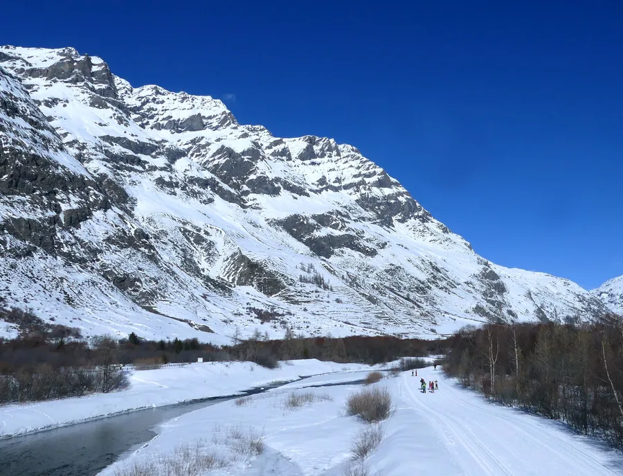 Bessans: 120 km of cross-country skiing at 1,750 m and the Avérole valley