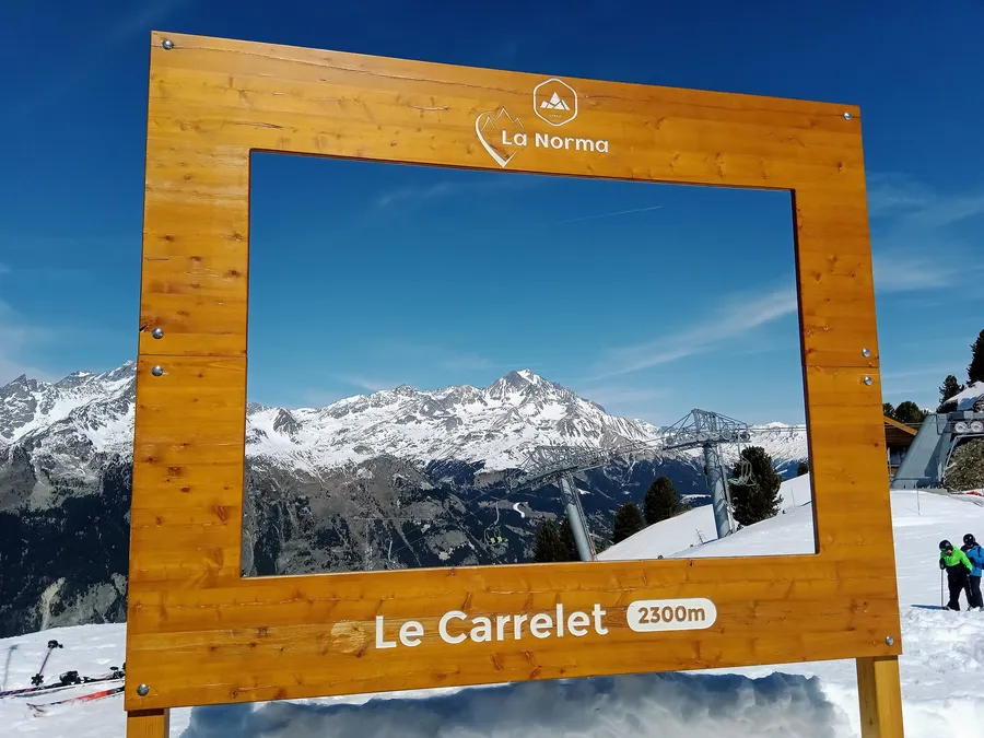 La Norma: the neighbouring resort, on the same lift pass as Valfréjus